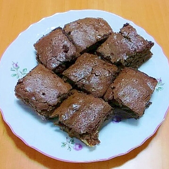 しっとり系のちょっと大人なブラウニー レシピ 作り方 By Kabatan まき 楽天レシピ しっとり系のちょっと大人なブラウニー レシピ 作り方 By Kabatan まき 楽天レシピ